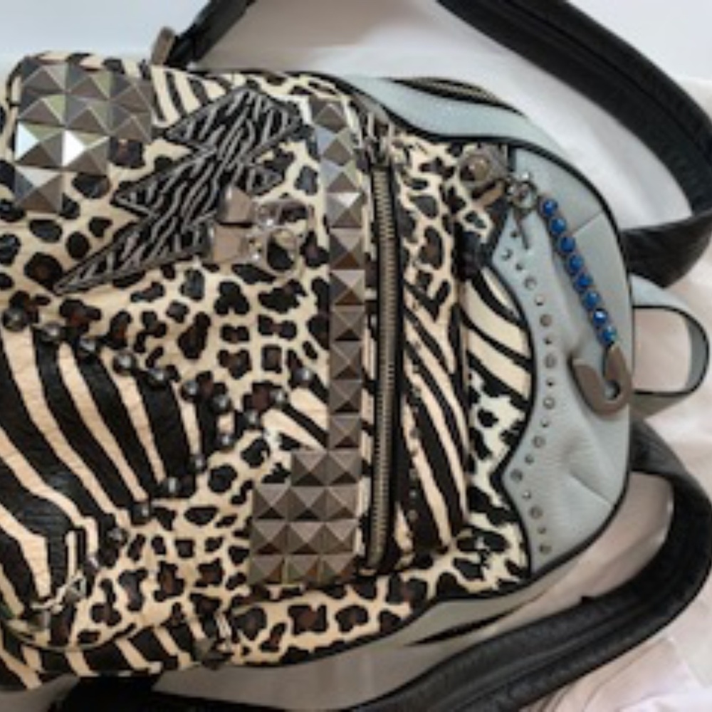 Rare Marc Jacobs leather back pack "Animal mashup" ( limited edition ) - Picture 5 of 14